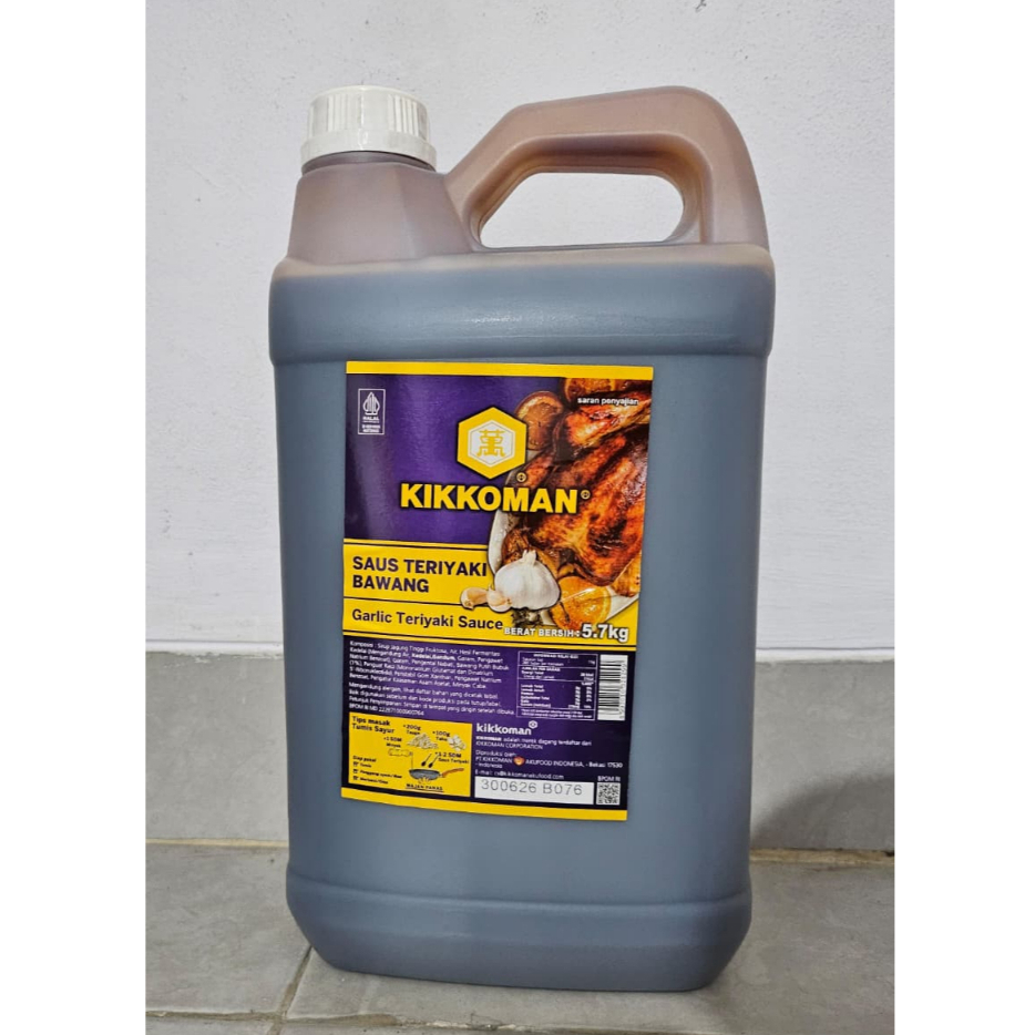 

Kikkoman Garlic Teriyaki Sauce 5,7 Liter