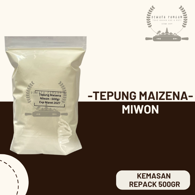

[A2] Tepung Maizena Miwon/Corn Starch Kemasan Repack Kemasan 500gr