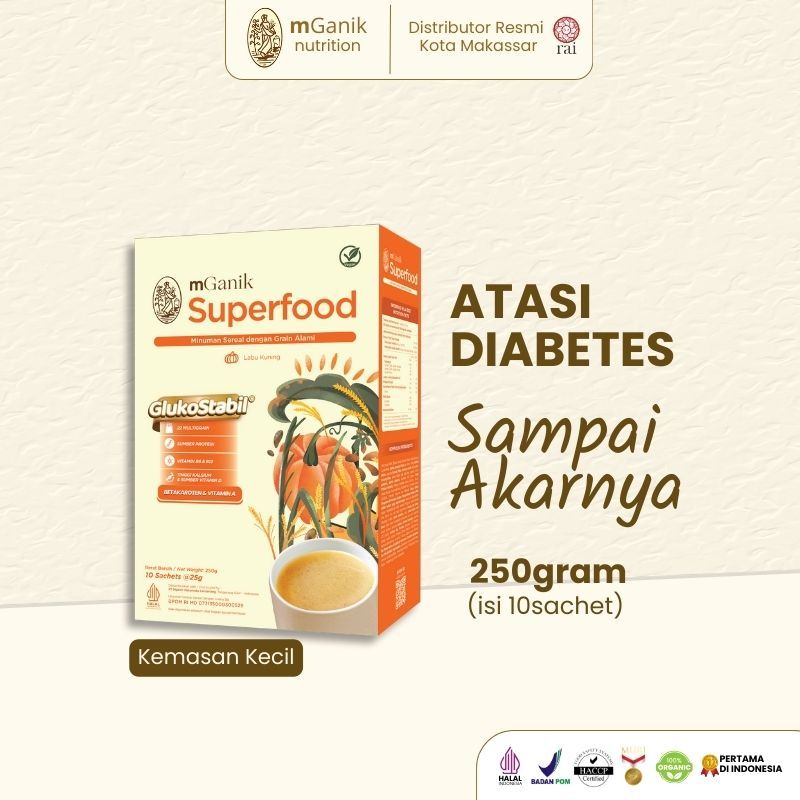 

mGanik Superfood Pumpkin 250gr - Suplemen Diabetes