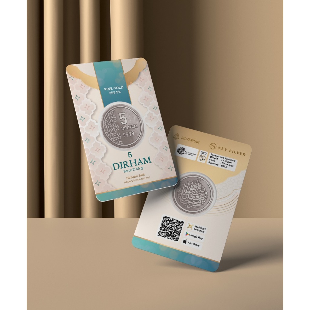 1 dan 5 Dirham Silverium