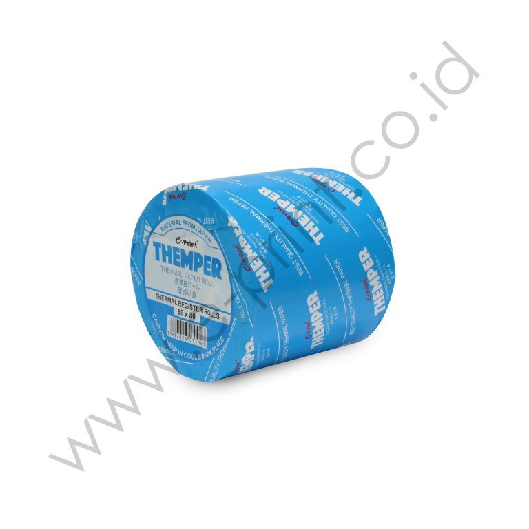 

Kertas Thermal untuk Nota atau Struk belanja ukuran 80X80 THemper Eprint
