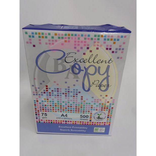 

Excellent Kertas HVS Fotocopy Cetak 75gr A4