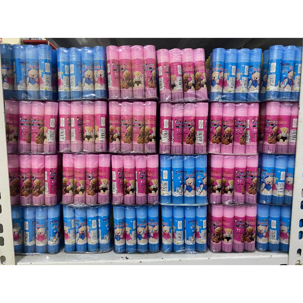 

(SATUAN) LEM GLUE STIK 10 GRAM/LEM STICK/LEM MURAH/LEM FANCY/GLUE STIK FANCY