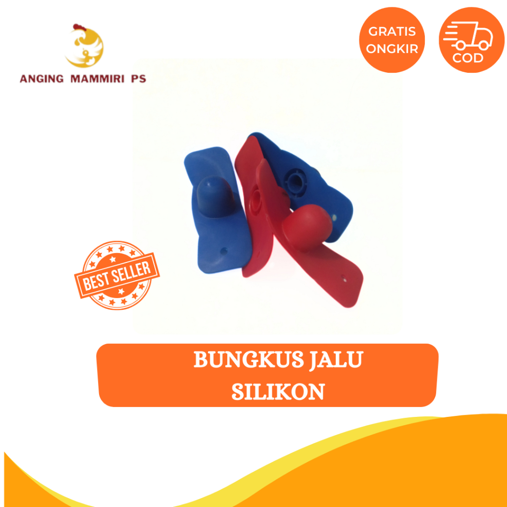 PEMBUNGKUS JALU AYAM KARET SILIKON