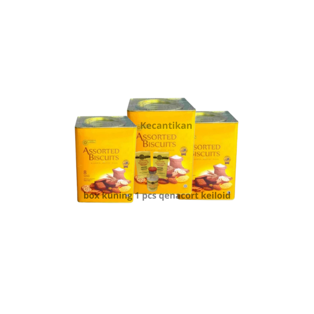 

Qenacort Box kuning biscuit isi 1pcs kiloid