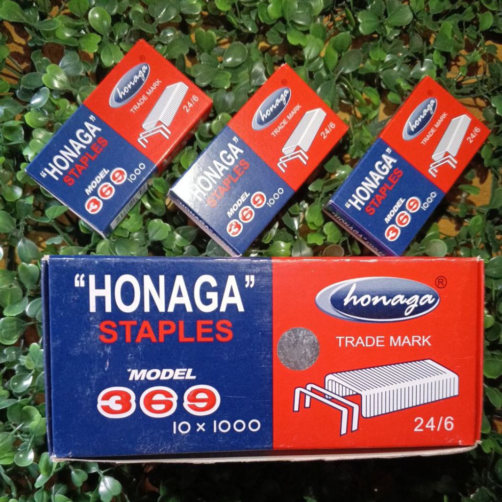 

ISI Staples Besar Merek Honaga model 369,Ukuran 24/6