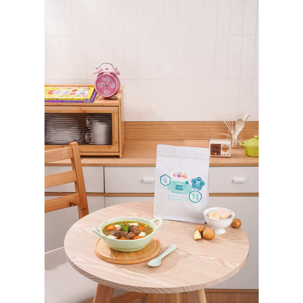 

Homemade Beef Soup with Bone Marrow Broth | Kids Frozen Food | Makanan Beku Anak