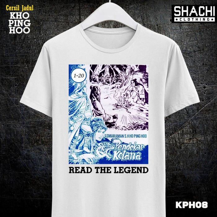 T Shirt Kaos Komik Cersil – KHO PING HOO – KHO PING HO – Cerita Silat Jadul Premium Cotton Combed 24