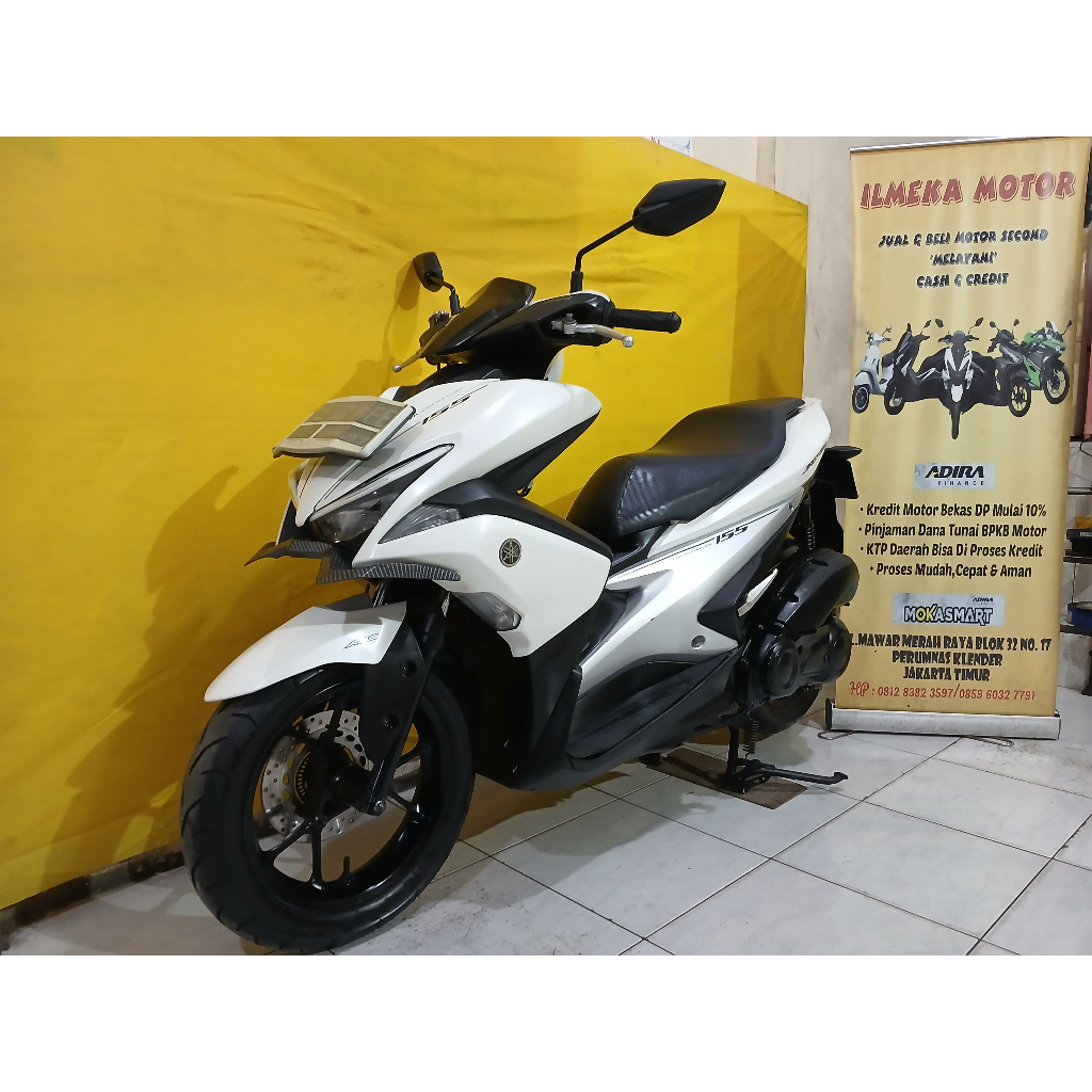 YAMAHA AEROX 155 VVA S KEYLESS TAHUN 2017