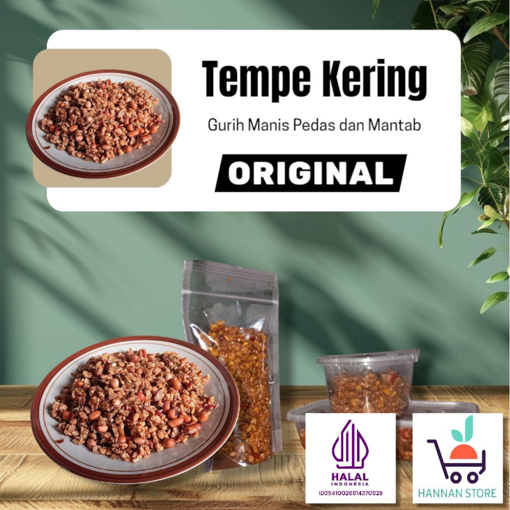 

Tempe kering Original
