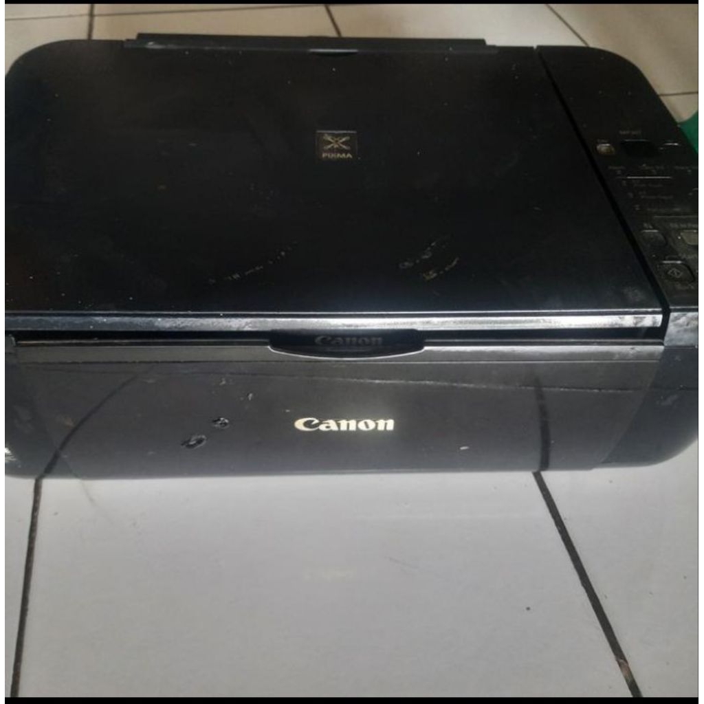Printer Canon mp287 bekas normal kosongan