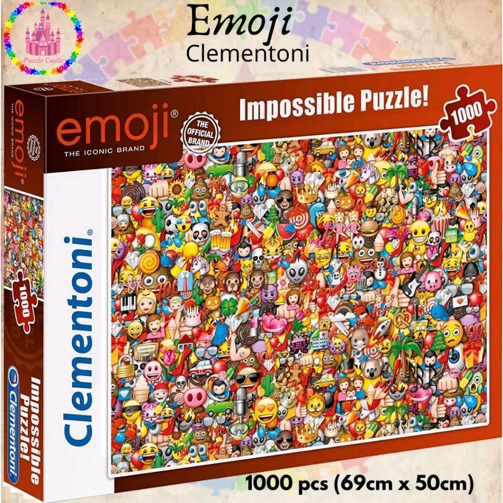 Clementoni Impossible Puzzle Emoji 1000 pcs Jigsaw Puzzle
