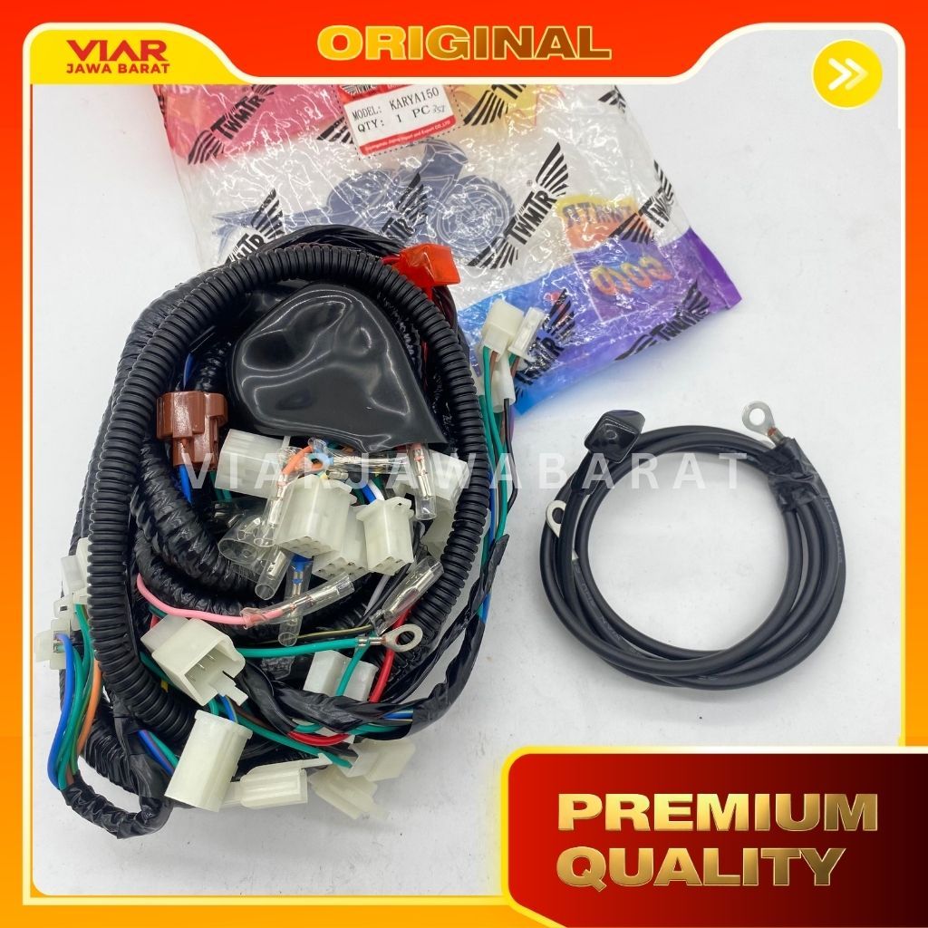35I Kabel body viar atau wire harness viar karya 150 / Kabel Bodi ALL Merk Roda 3 Tiga Nozomi APPKTM