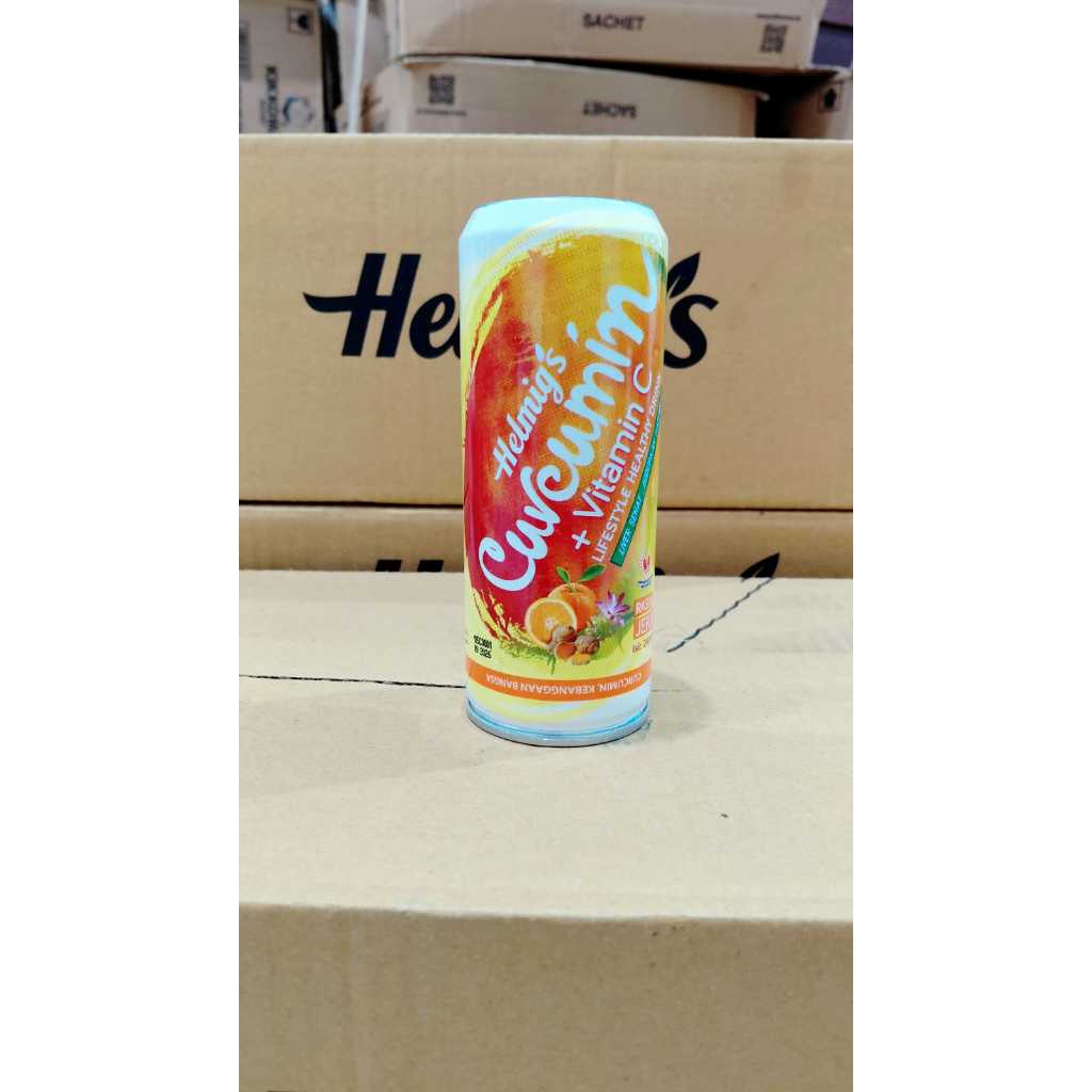

Helmig's curcumin can 240 ml minuman (1 kaleng)