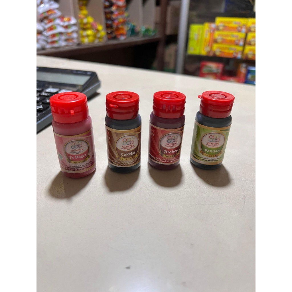 

Pasta/ Pasta merek OLYMPIQ berbagai rasa botol 30ml