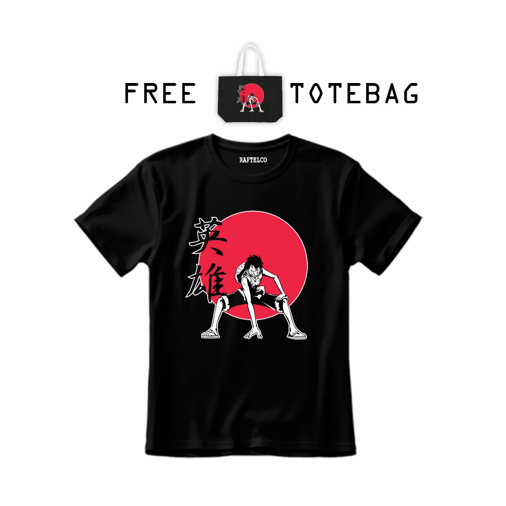 KAOS LUFFY - KAOS ANIME - KAOS GEAR SECOND - KAOS ONE PIECE - TSHIRT ONE PIECE