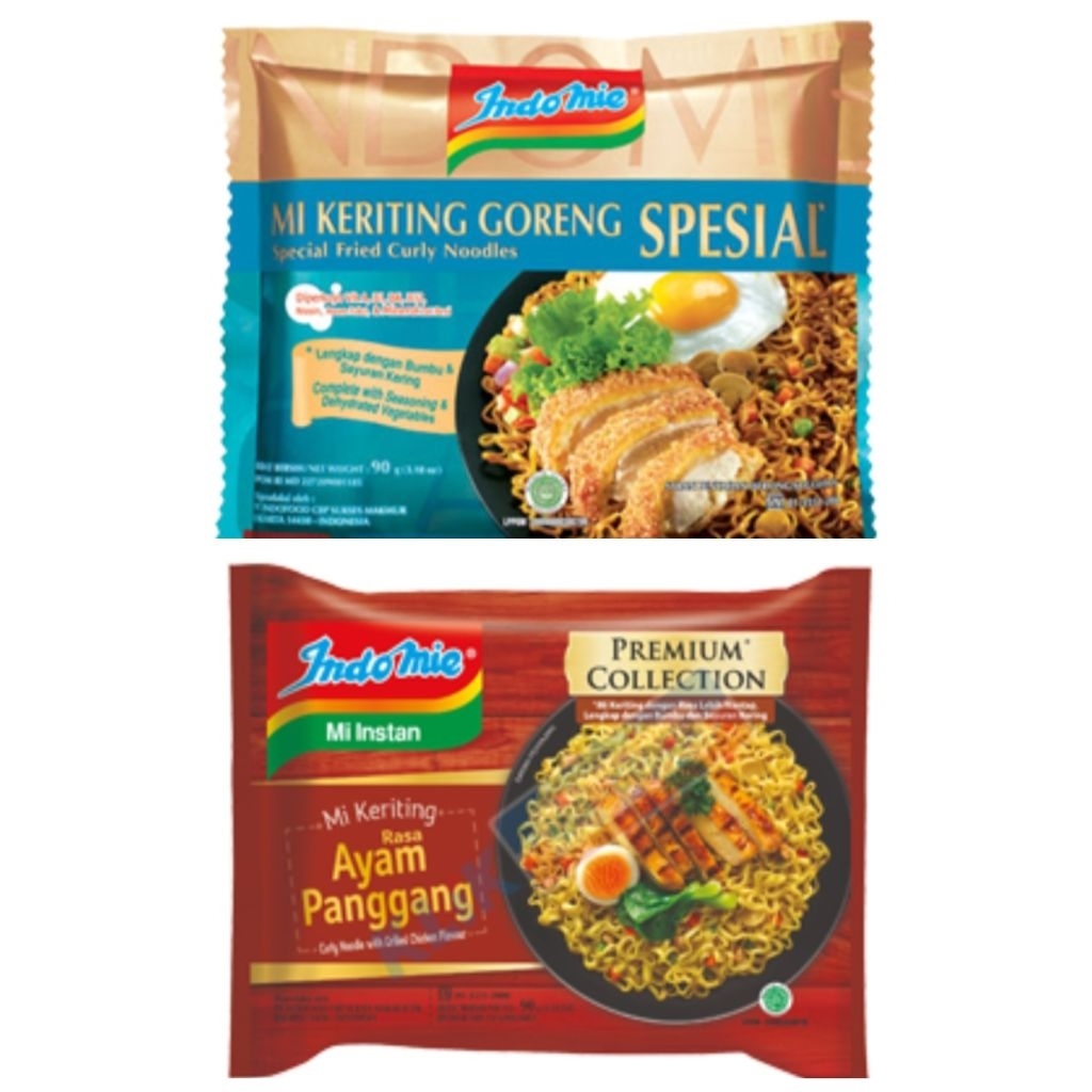 

INDOMIE Mi Keriting Spesial / Ayam Panggang 90 Gr Ecer Grosir