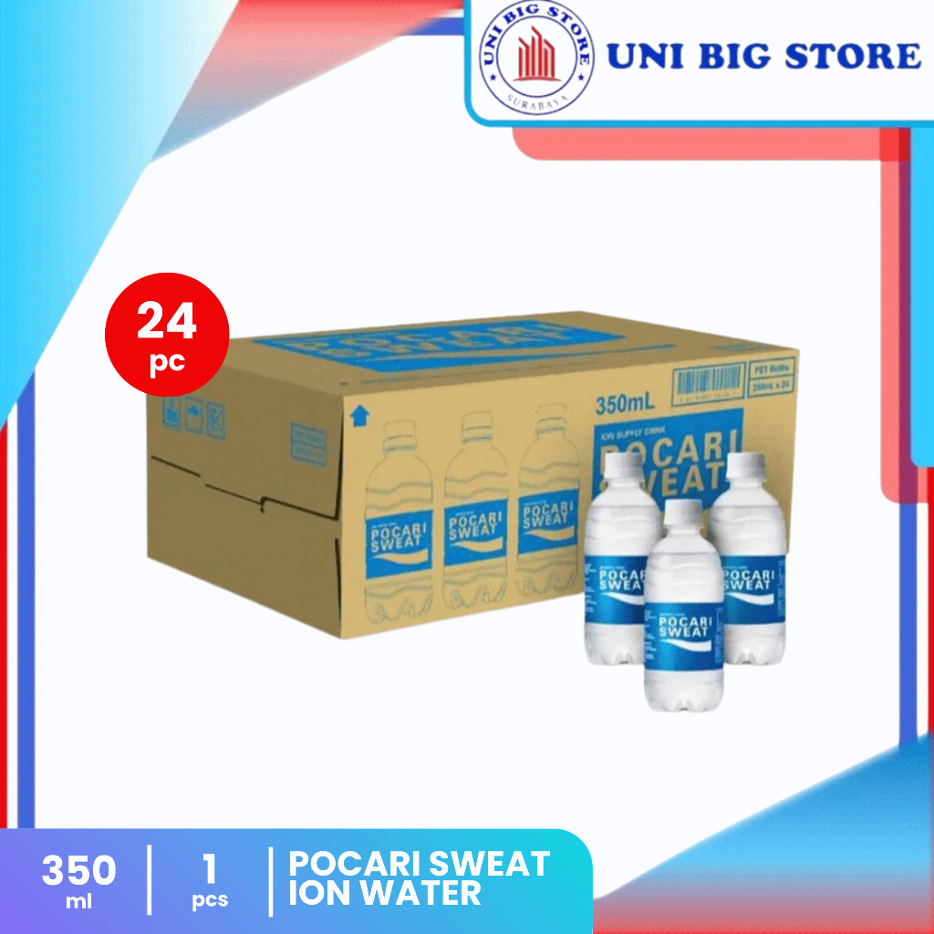 

Pocari Sweat Drink 350 mL x 24 pcs DUS Ion Supply Drink Botol