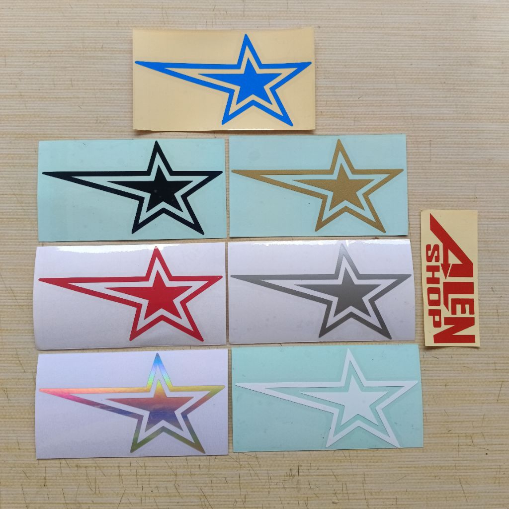 

STIKER CUTTING BINTANG