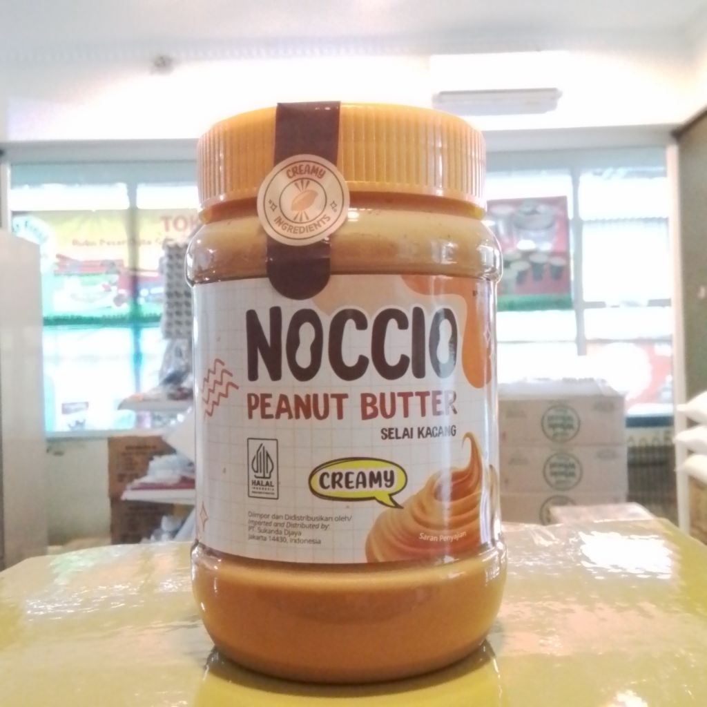 

Noccio Peanut Butter Selai Kacang Creamy 500gr