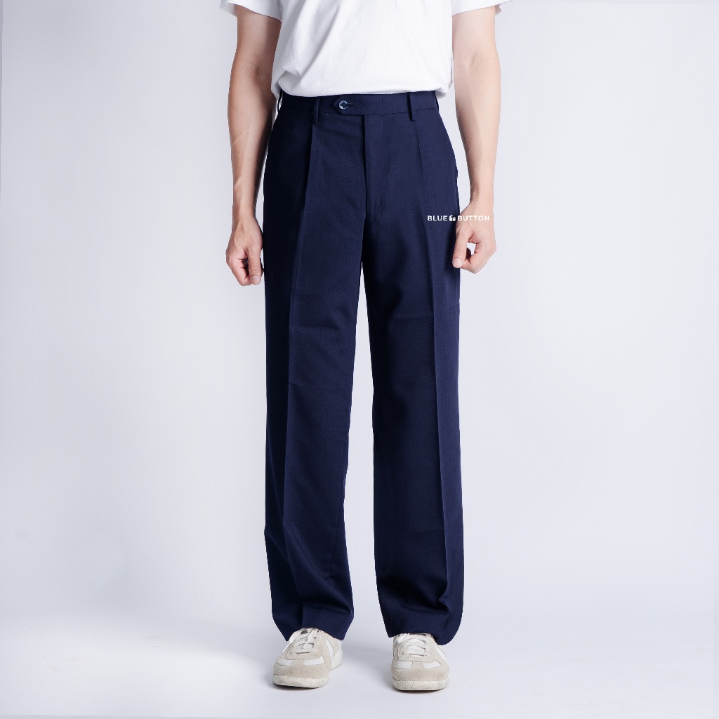 BlueButton Celana Wide Pants Pria