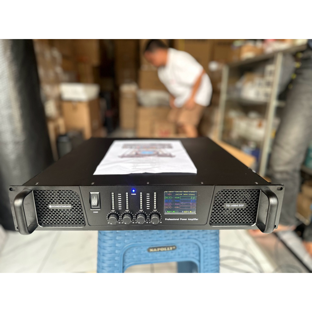 Power Soundstandard TD1404 DSP 4x1.400watt Td14004dsp
