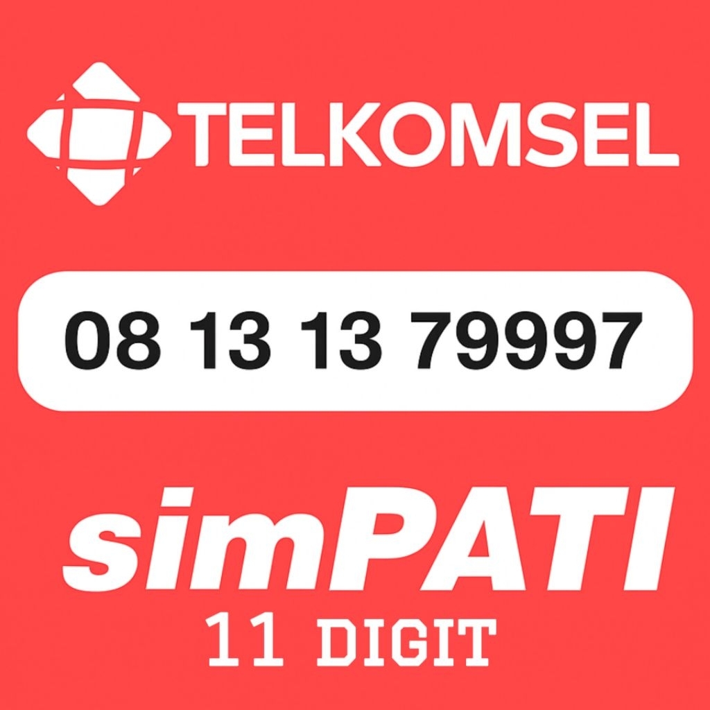 nomor cantik telkomsel 11 digit