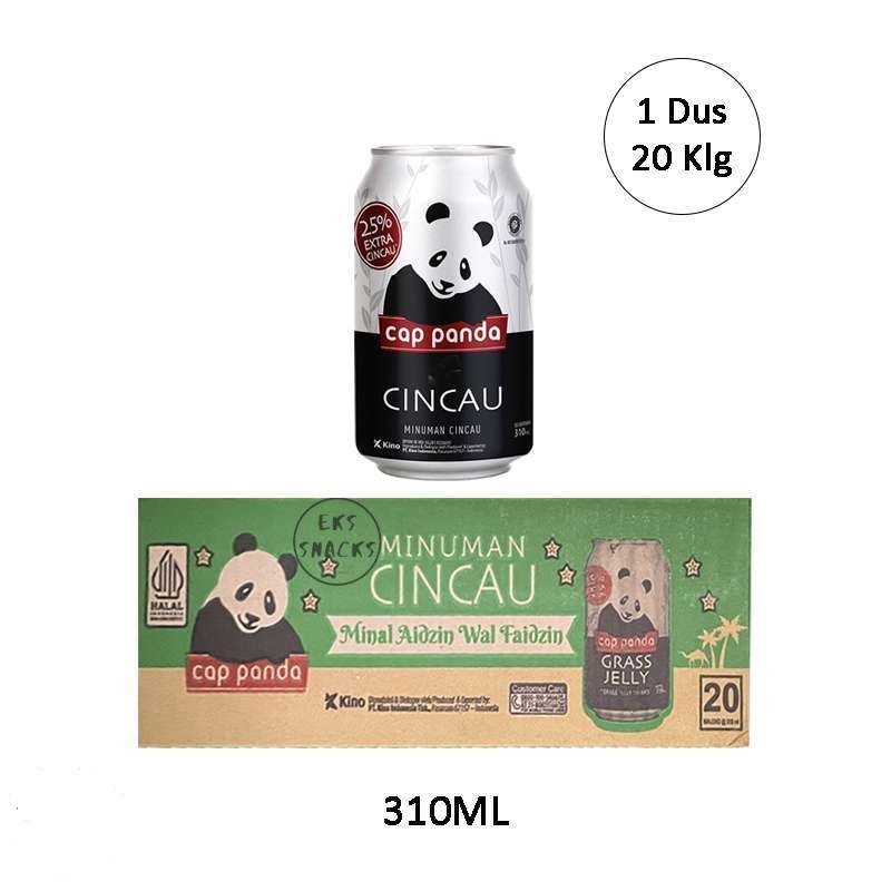 

Cincau Cap Panda kaleng 1 dus isi 20 kaleng