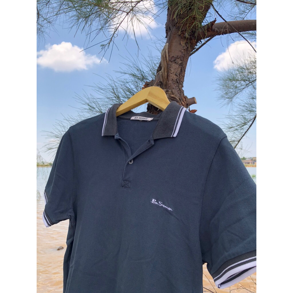 Polo Ben Sherman Second Original Kaos kerah polo shirt casual ori pria wanita
