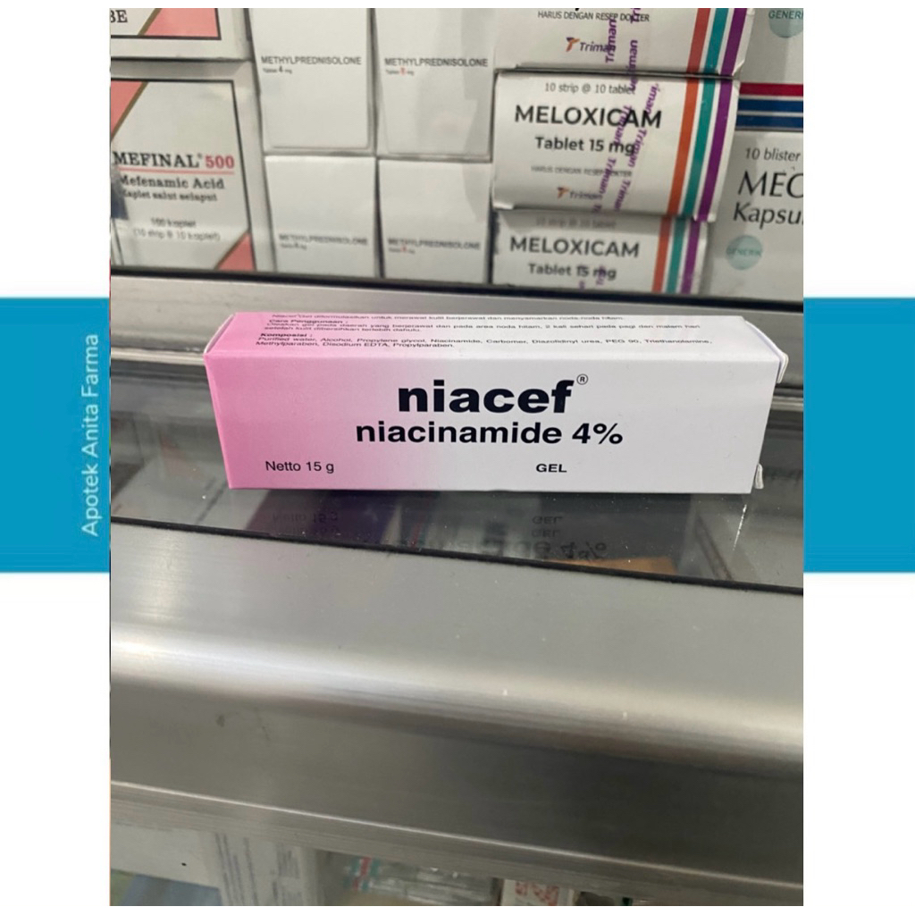 Niacef gel 4% niacinamide