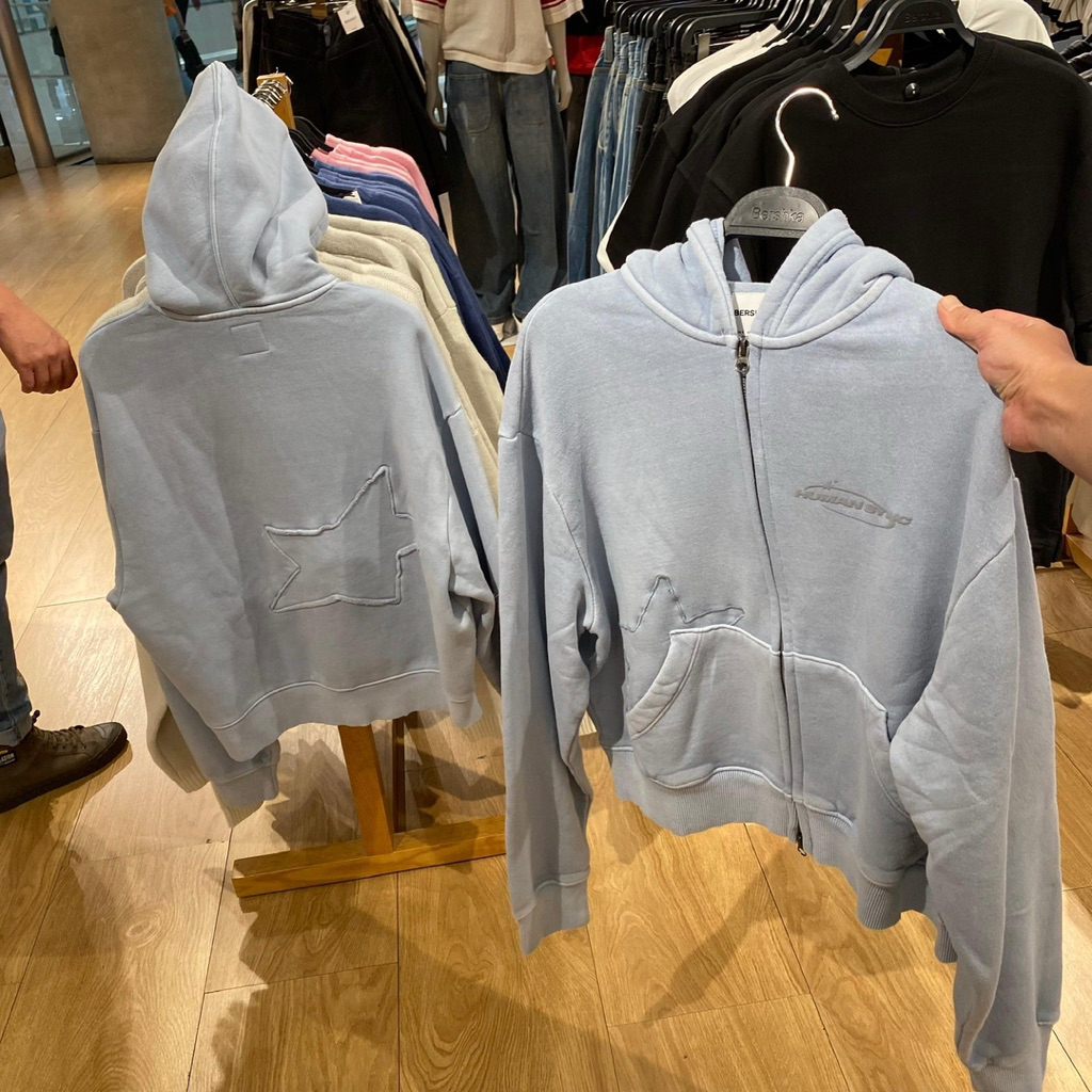 Jastip  Hoodie Zipper Bershka (Man)