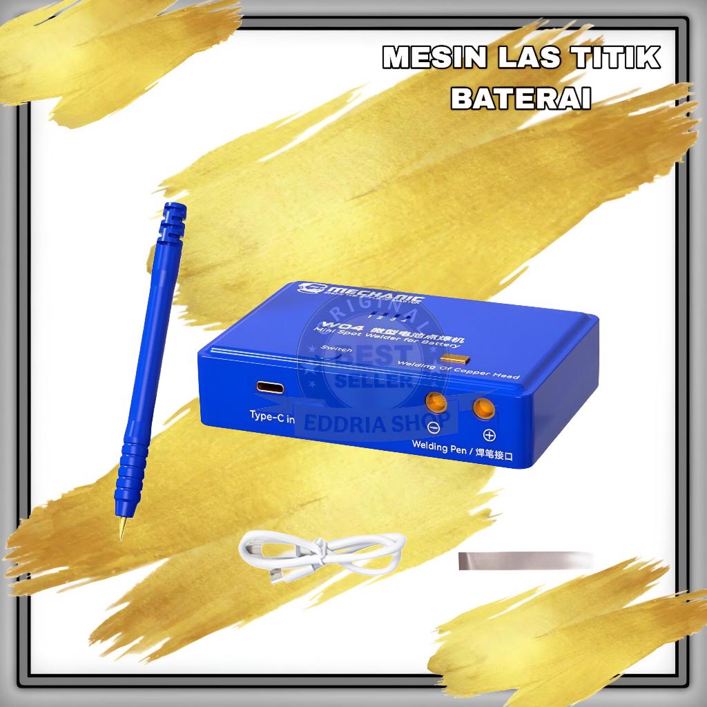 MESIN TITIK LAS / LAS BATERAI ANDROID IP FULLSET BARU