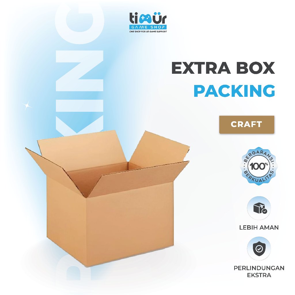 

Timur Game Shop - Extra Kardus Ukuran Small High (15x10x10CM)