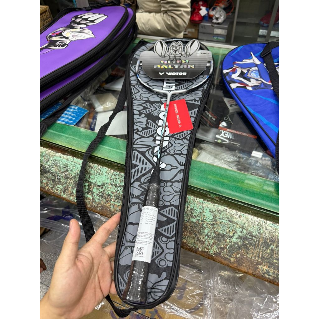 NEW Special Edition Raket Badminton Victor Ultraman ARS ALIEN BALTAN / ARS-ALIEN BALTAN S ORIGINAL