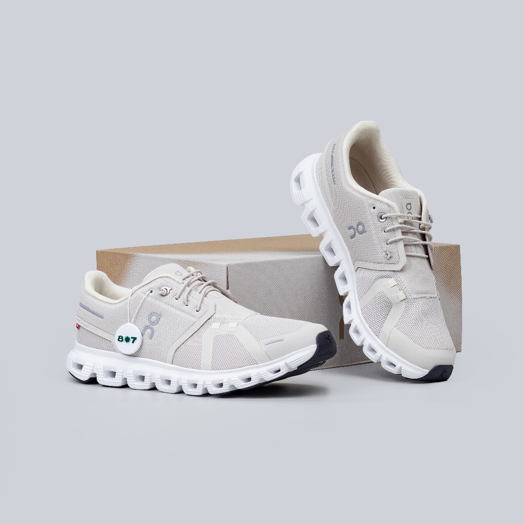 ON Cloud 6 Pearl White Cream