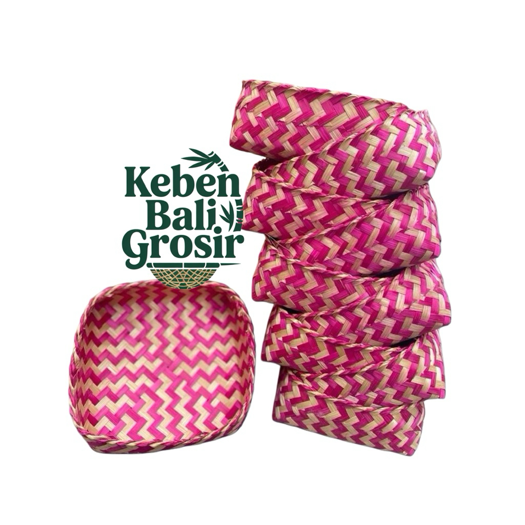 BOKOR SODAN BAMBU 16 cm (10pcs) Tamas sodan Bambu Tamas kotak