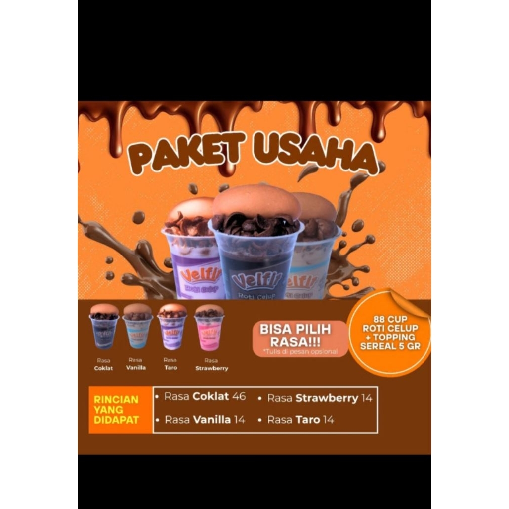 

velfit paket usaha 88pcs