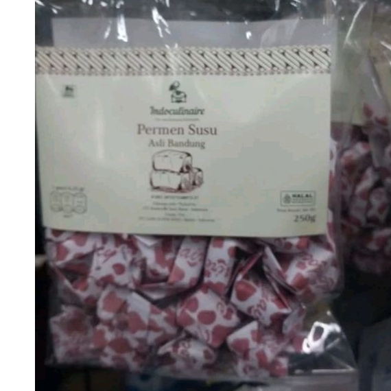 

Indoculinaire Permen Susu Asli Bandung