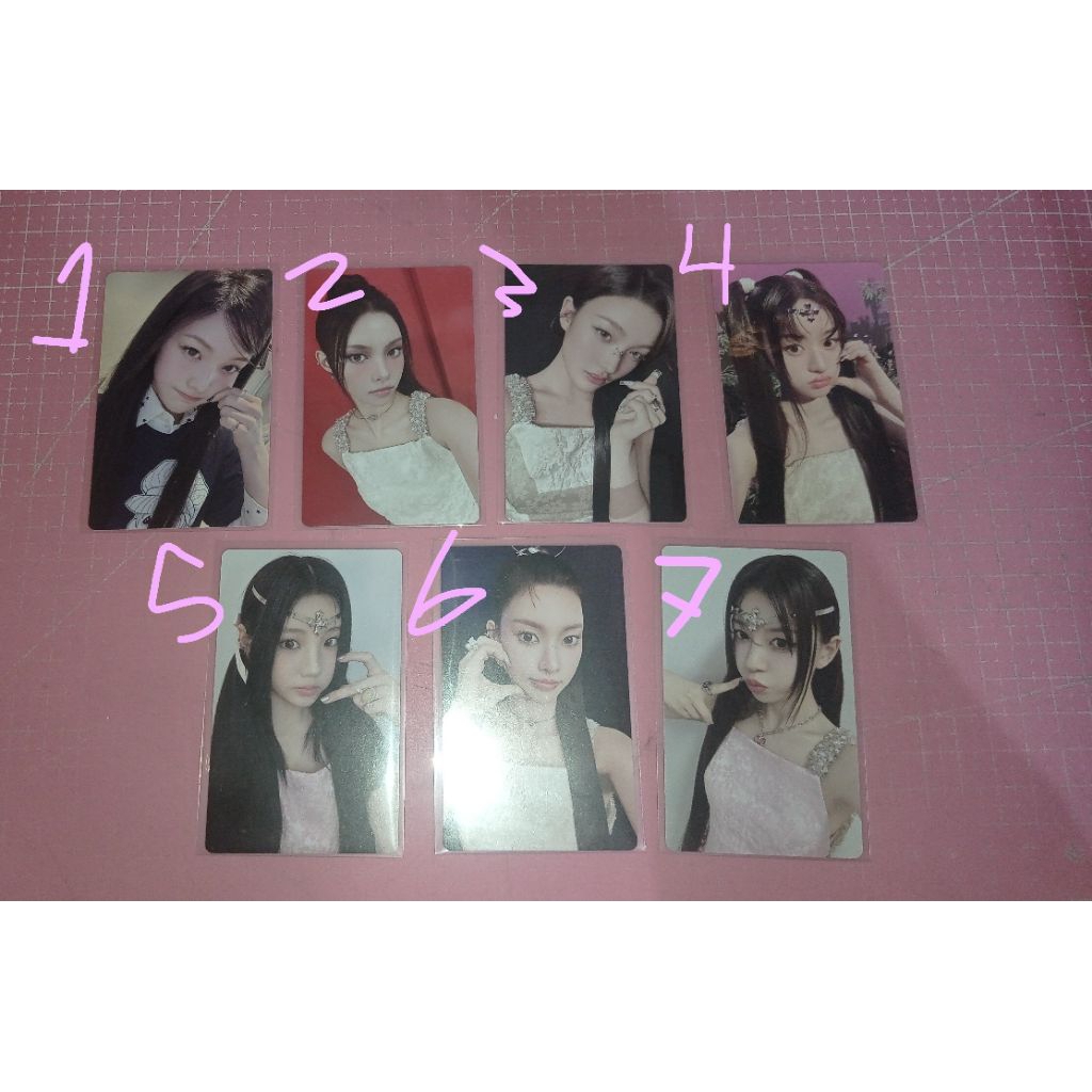photocard officiall illit bomb