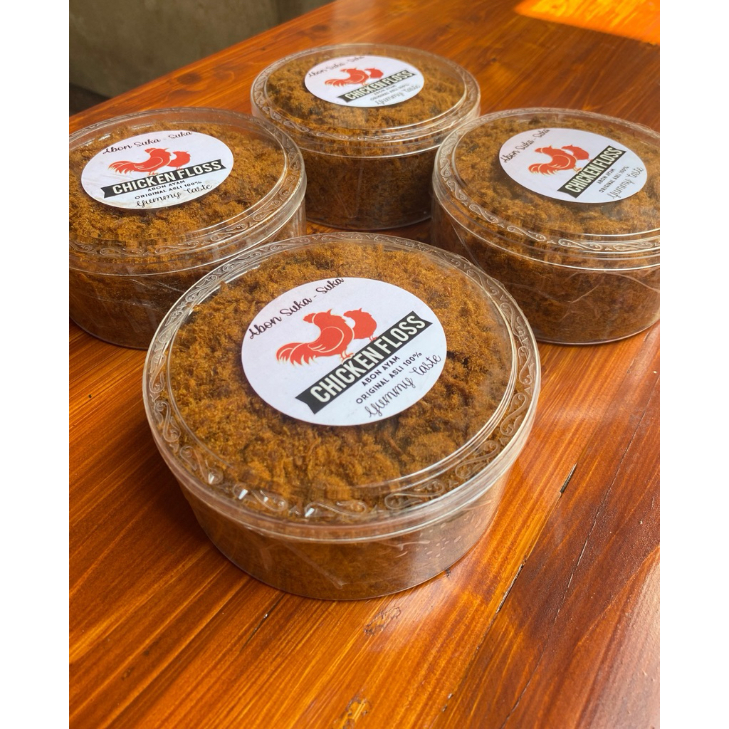 

Abon Ayam Original 100% Daging Ayam Asli dan Halal Kemasan 250gr