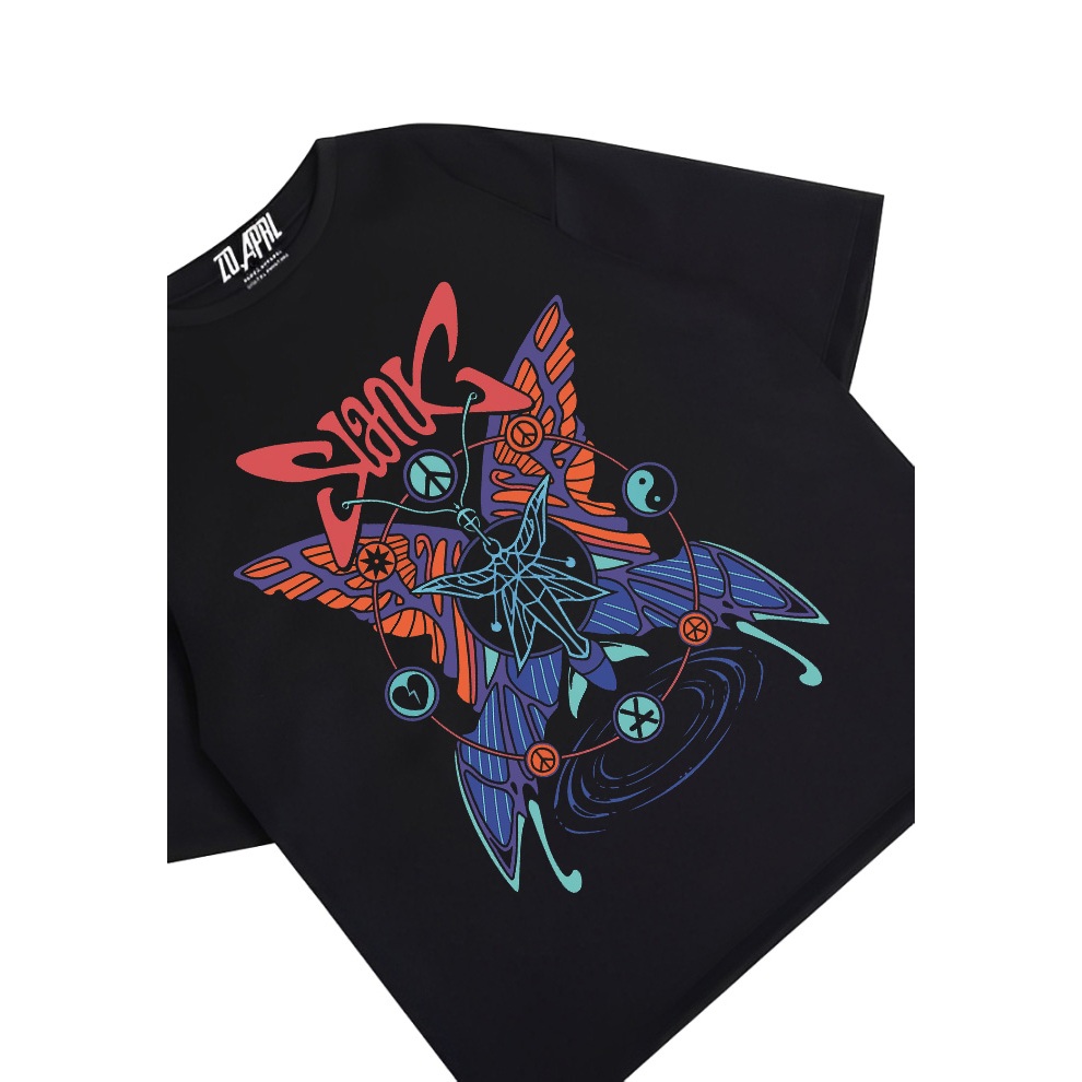 T-shirt Merchandise "SLANK - KOSONG SAMA KOSONG V2" | Unisex catton combed 24s premium | kaos band |