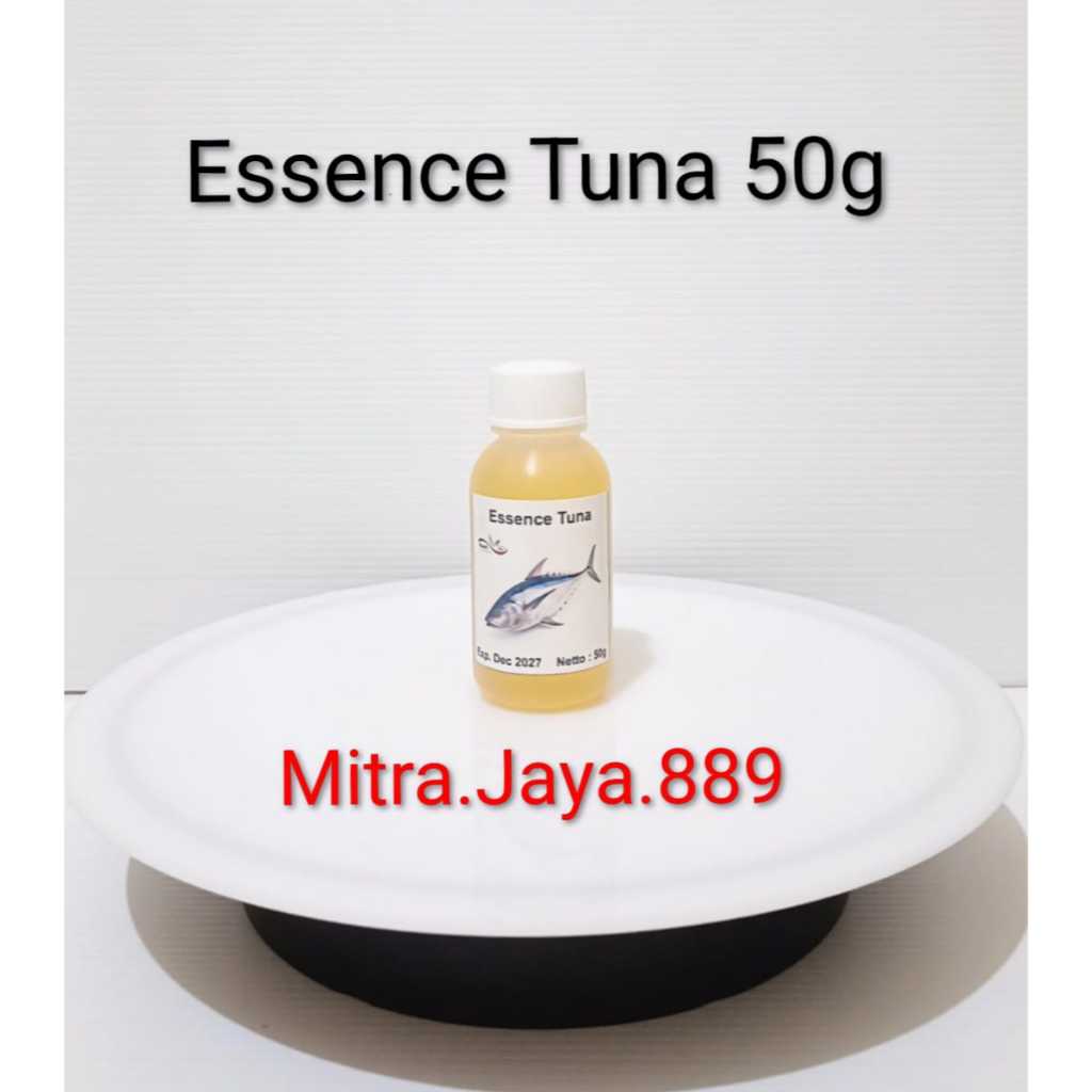 

Essence Ikan Tuna 50 gram / Essen Ikan Tuna Food Grade / Esen aroma tuna