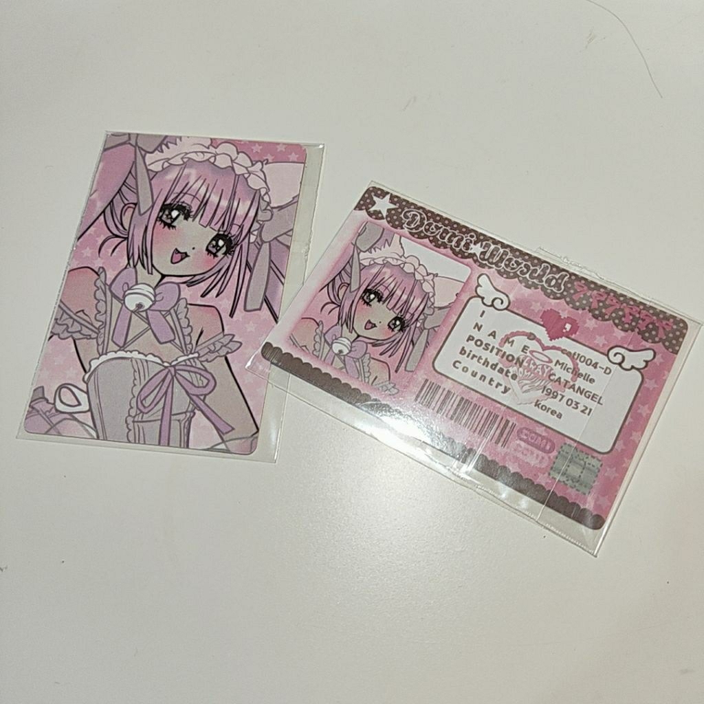 Domi World Cat Angel ID Card - DMWD