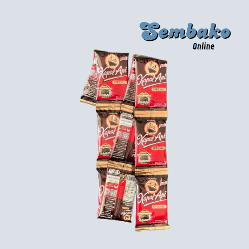 

Kopi kapal api Mini 6Gr 1 renteng isi 10 Pcs