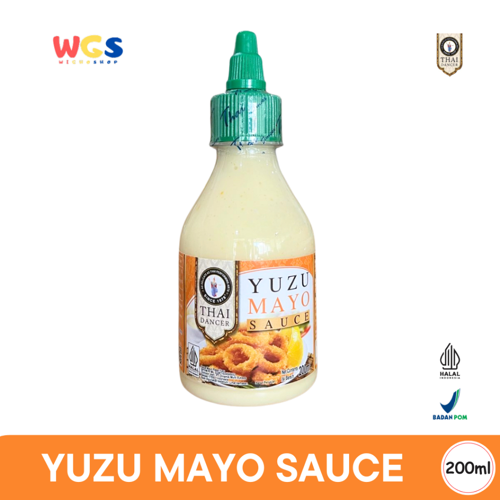 

Thai Dancer Yuzu Mayo Sauce 200ml – Saus Mayones Rasa Jeruk Segar