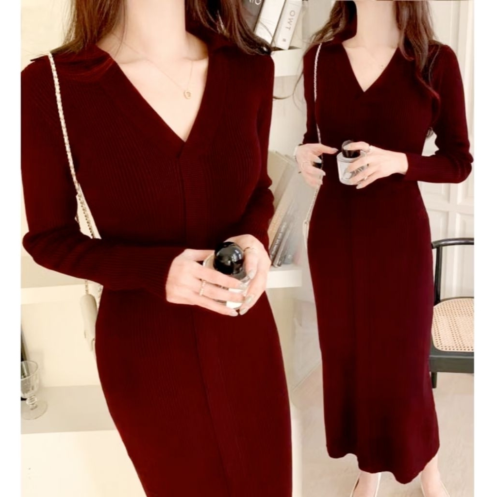 SAKA DRESS BODYCON/KEKINIAN/TERBARU