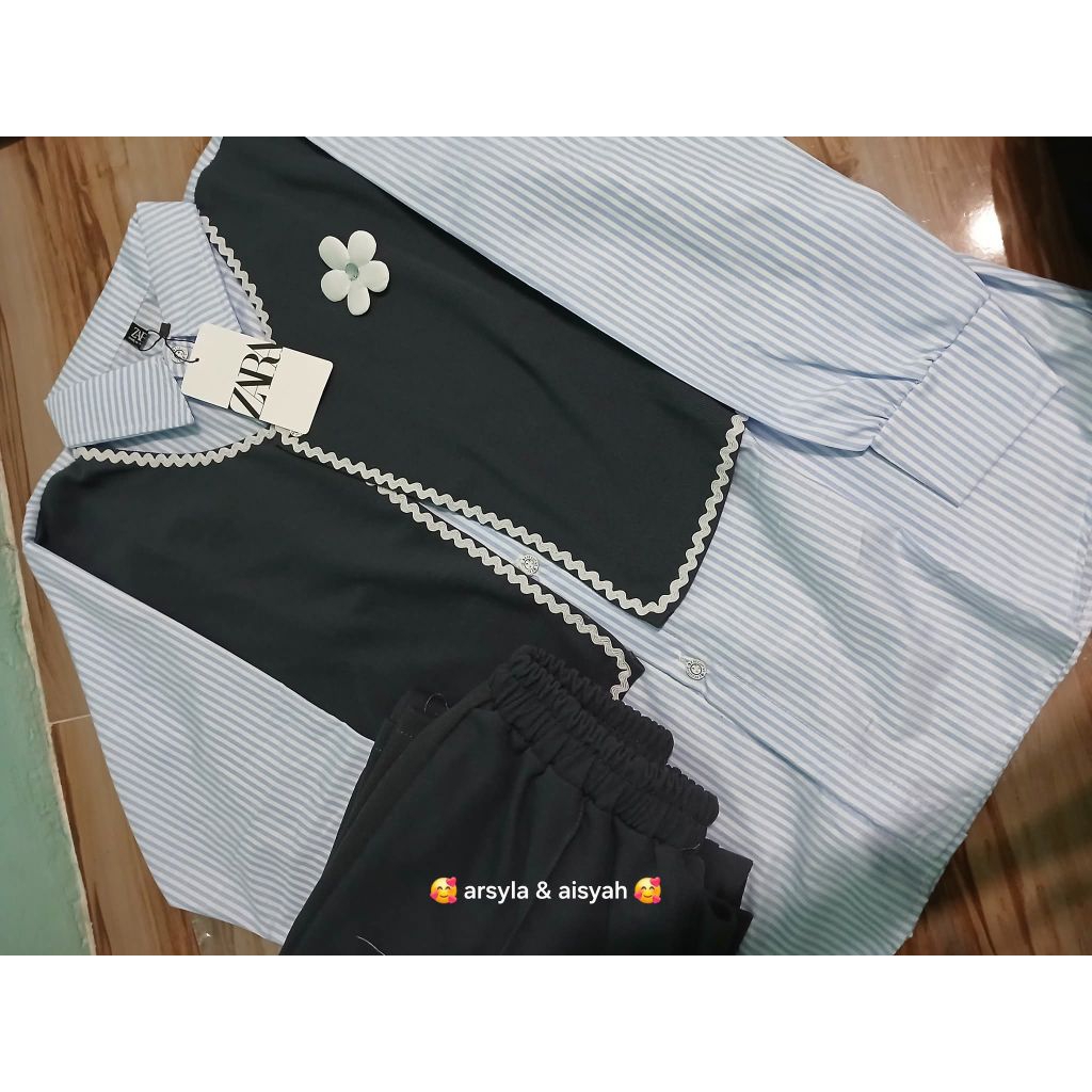 setelan wanita salur