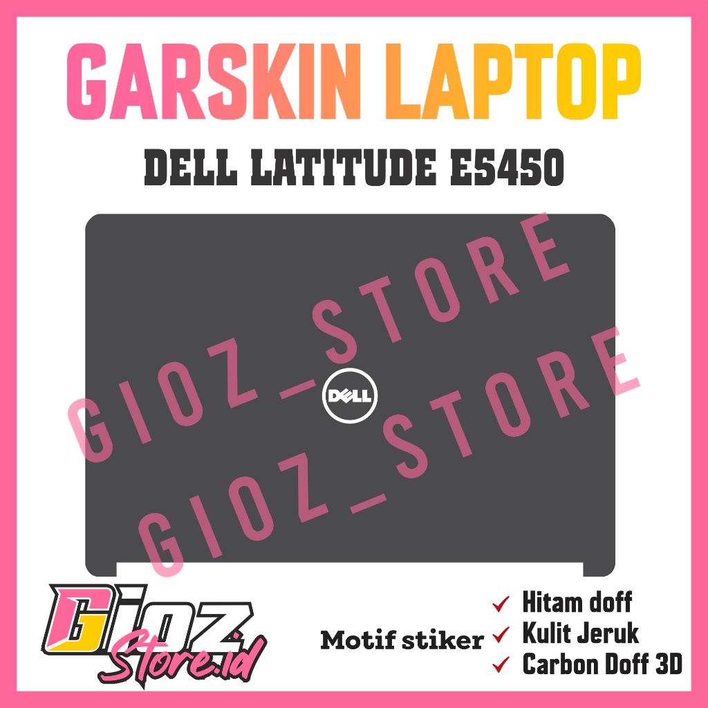 Garskin Laptop Dell E5450 Dell Latitude