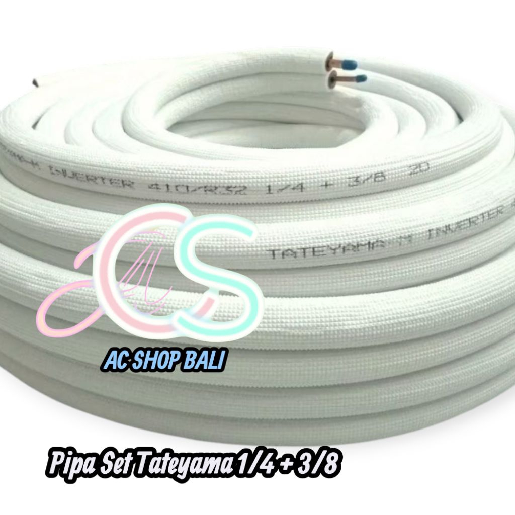 Pipa Ac Tateyama 1/4 3/8 Pipa Ac 0.5 Pk 0.75 Pk & 1 Pk