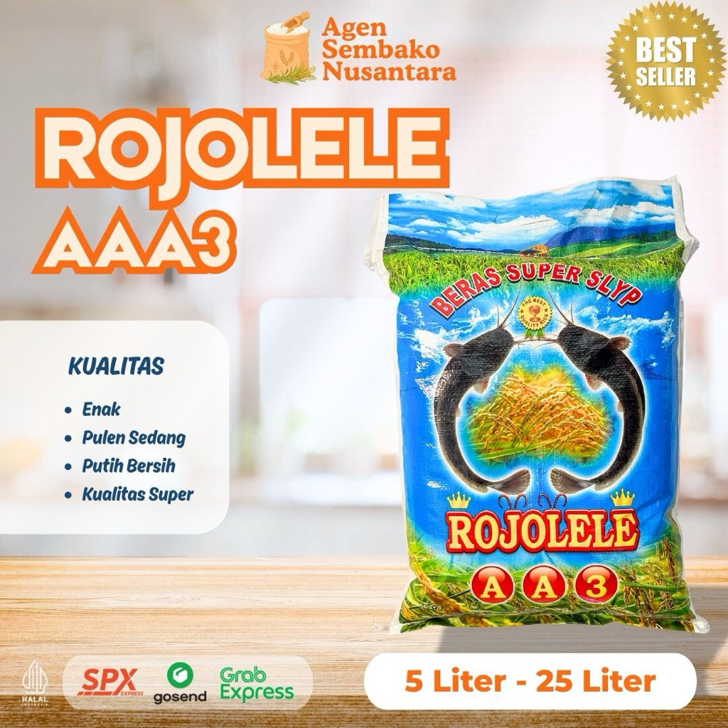

BERAS ROJOLELE AA3,5kg,10kg,20kg